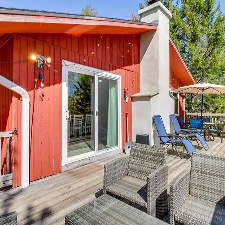 Lakefront Poconos Vacation Rental With Swim Dock! Long Pond Exterior foto